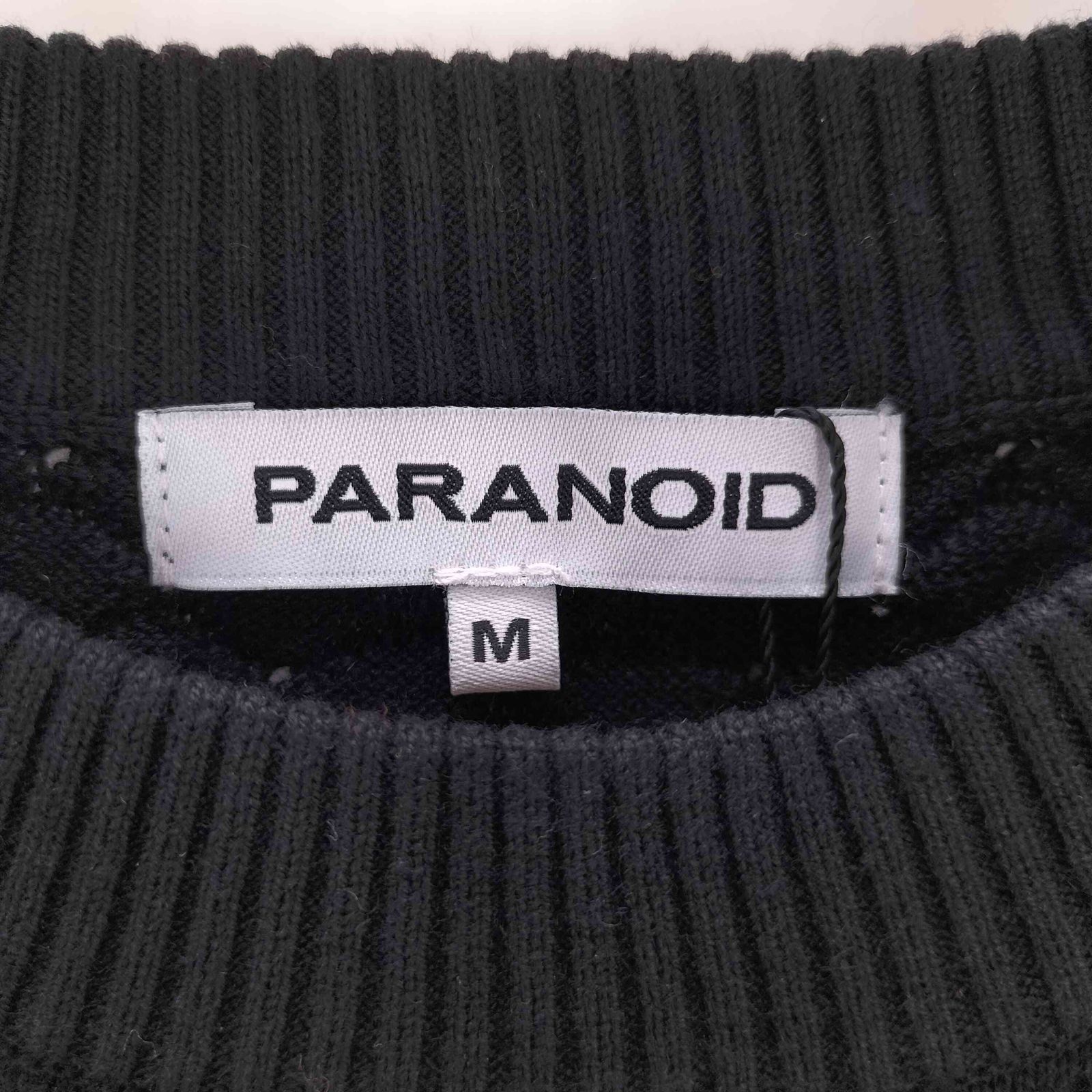 PARANOID(パラノイド) 24SS KNIT VEST クロップド ニットベスト レディース JPN 中古 古着 0103 パラノイド PARANOID 24SS KNIT VEST クロップド ニットベスト
