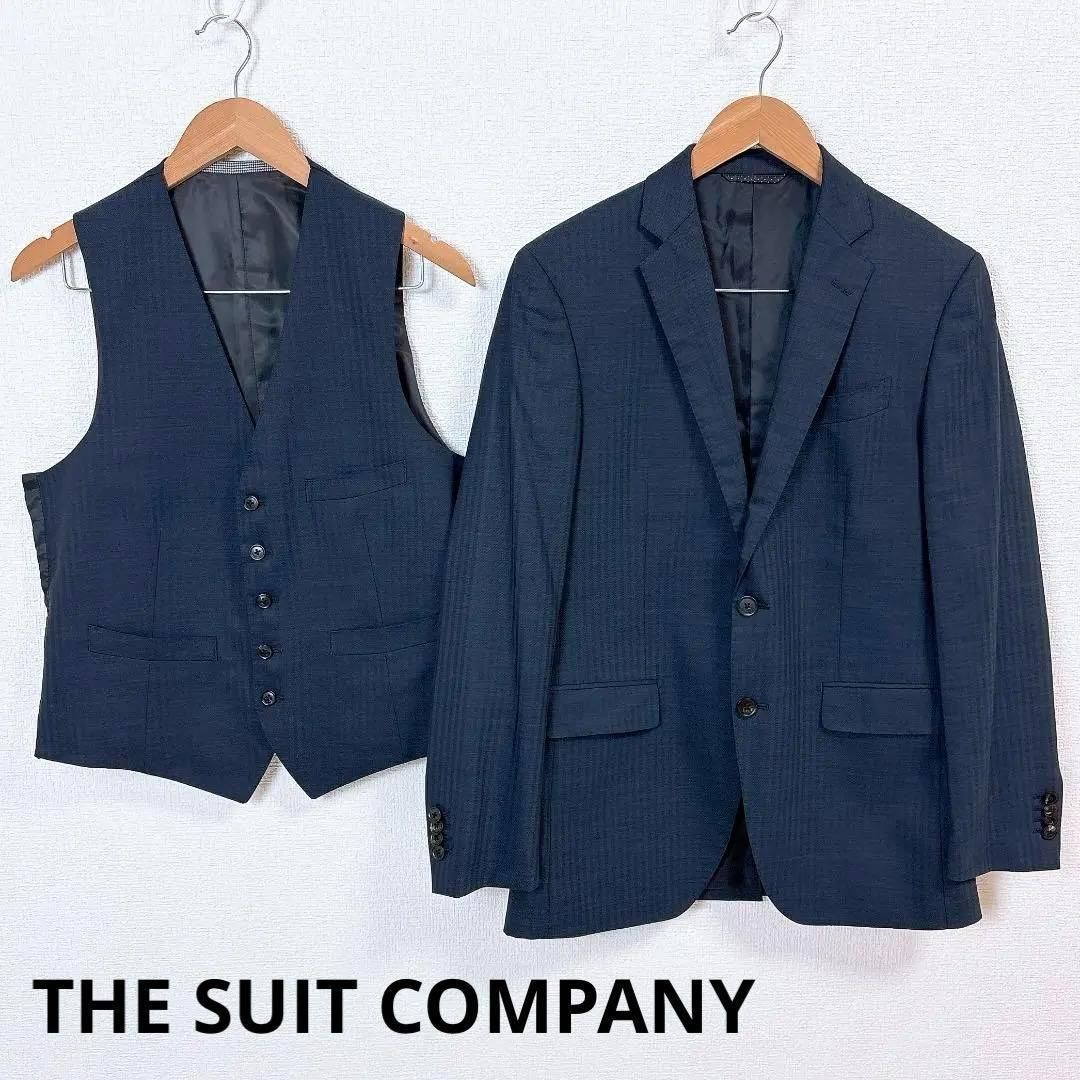ザスーツカンパニー 175cm メンズスーツ テーラードジャケット ベスト 2点