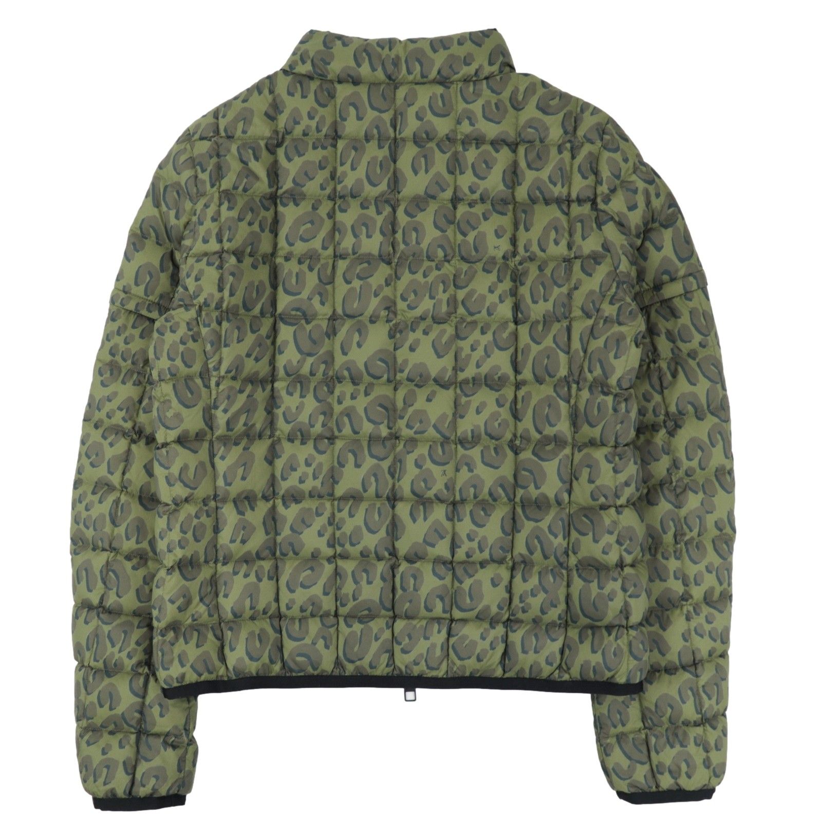美品 ルイヴィトン 2WAY レオパード総柄 ダウンジャケット レディース  