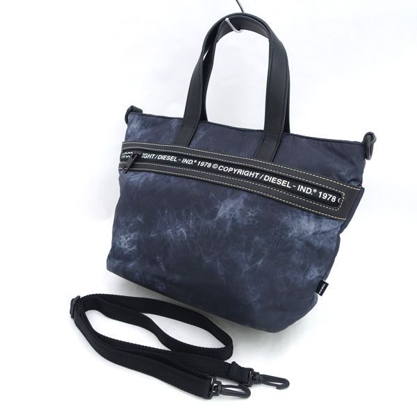 DIESEL / ディーゼル □トートバッグ 2WAY ショルダー ナイロン