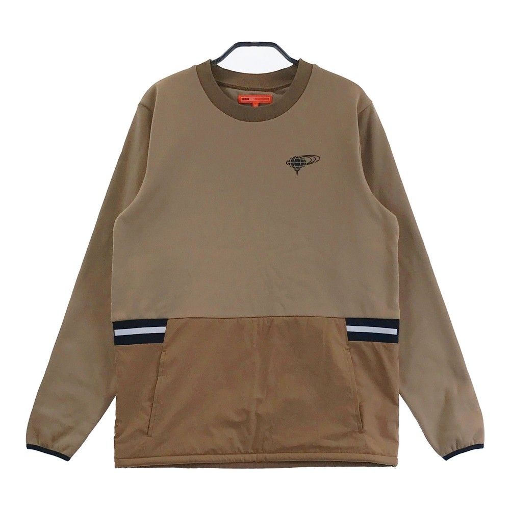 サイズ M BEAMS GOLF ビームスゴルフ 2025年モデル 裏起毛 長袖ブルゾン ブラウン系 240101457298 ゴルフウェア メンズ ストスト