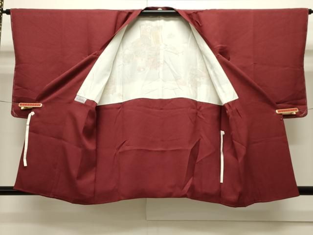 平和屋着物＃道行コート ロング丈 総刺繍 中国三大刺繍 スワトウ刺繍 花鳥