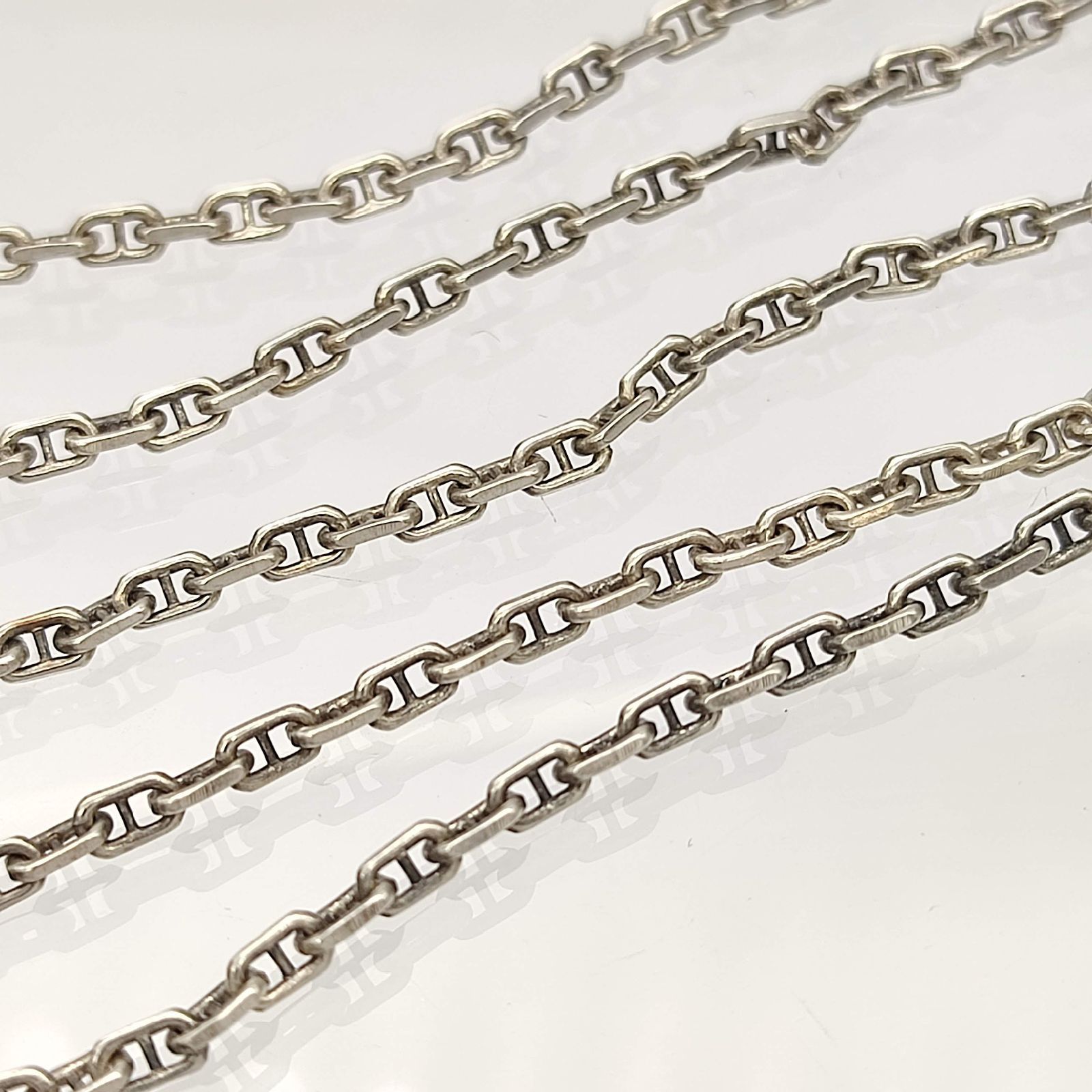 アンカーチェーンネックレス シルバー925 50㎝ 7.5g