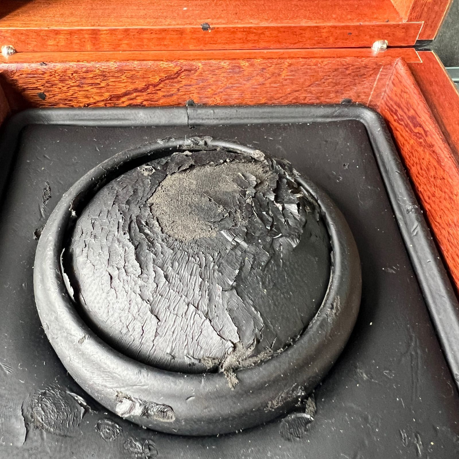 blancpain 空箱　ブランパン ブランパン BLANCPAIN 空箱 時計ケース BOX JUNK 天板にヒビあり