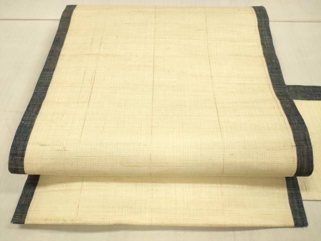 平和屋着物□極上 九寸名古屋帯 花唐草 蒸栗色地 逸品 DZAA7755kh5