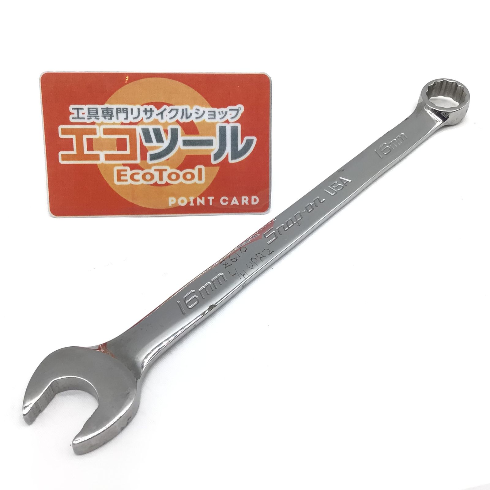品 彫り跡あり Snap-on スナップオン コンビネーションレンチ SOEXM16 IT0T4BLEX5IZ エコツール半田店 M02