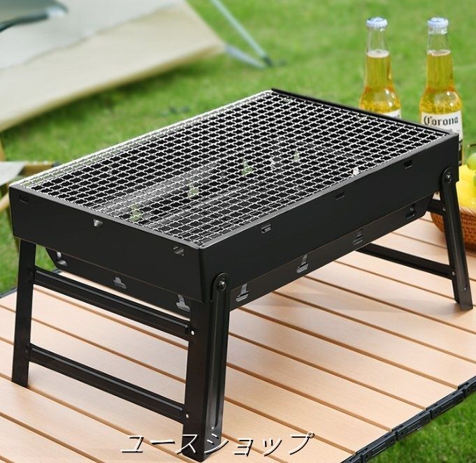 オーブントースター屋外折りたたみ式バーベキューグリル家庭用無煙bbq炭焼肉コンロ大型七輪