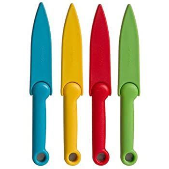 (Set of 4 Paring Knives) - Prepworks by Progressive Food Safety Paring Knives - Set of 4