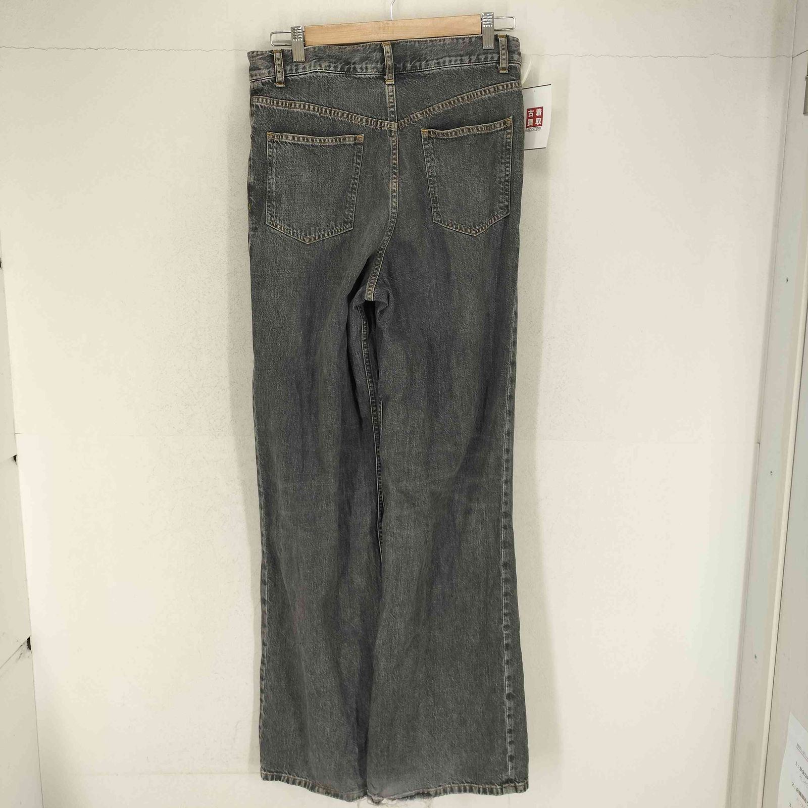 ジョンローレンスサリバン JOHN LAWRENCE SULLIVAN Washed denim wide pants メンズ  44