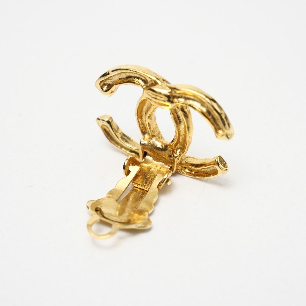 CHANEL シャネル ヴィンテージ イヤリング 93P 片耳 CCロゴ ココマーク