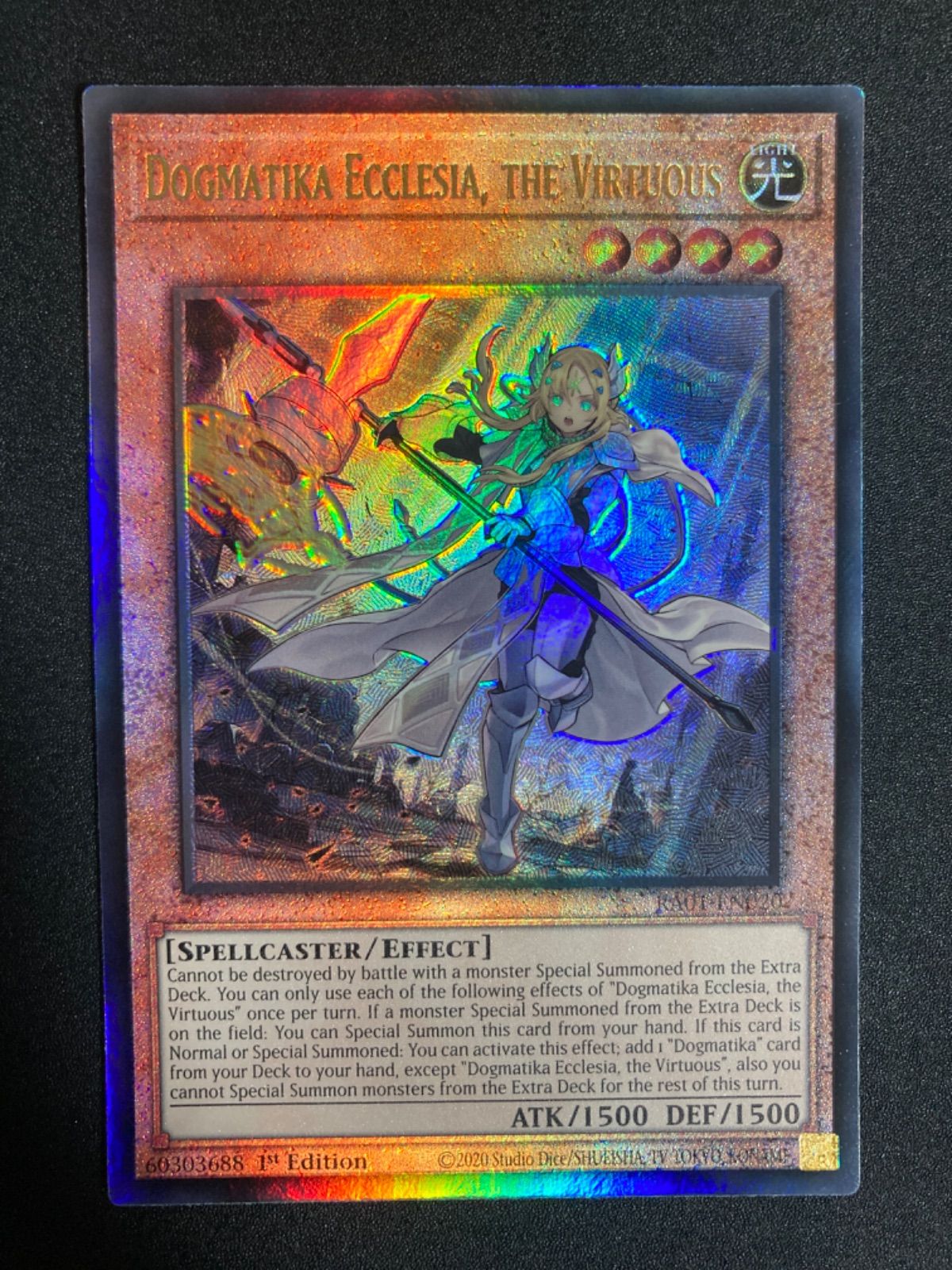 遊戯王 英語版 教導の聖女エクレシア レリーフ RA01 - メルカリ