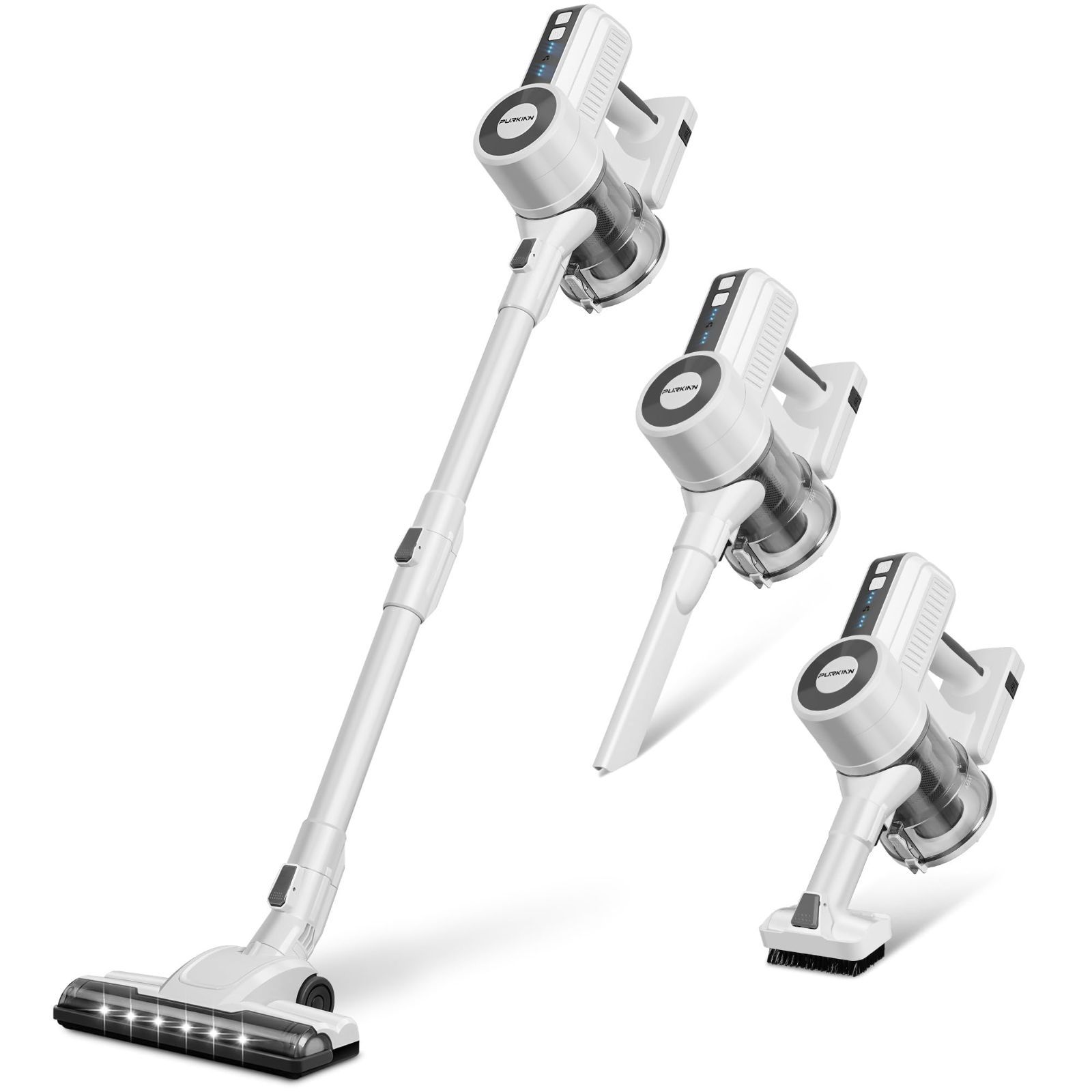 スティック掃除機 LED照明ライト コードレス 軽量 そうじき スティック