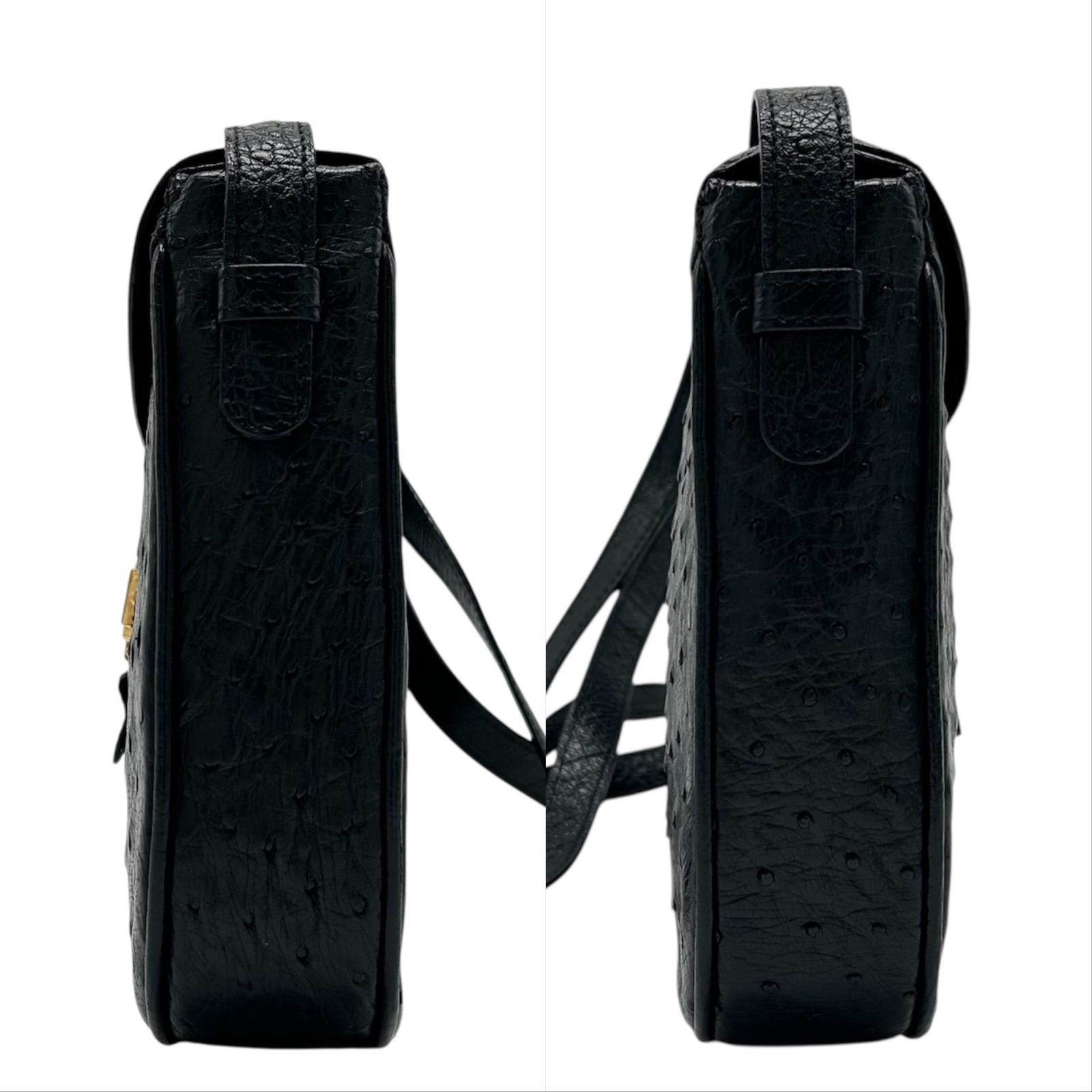 ◎ 希少品 極美品 CELINE セリーヌ ジャッキー オーストリッチ 