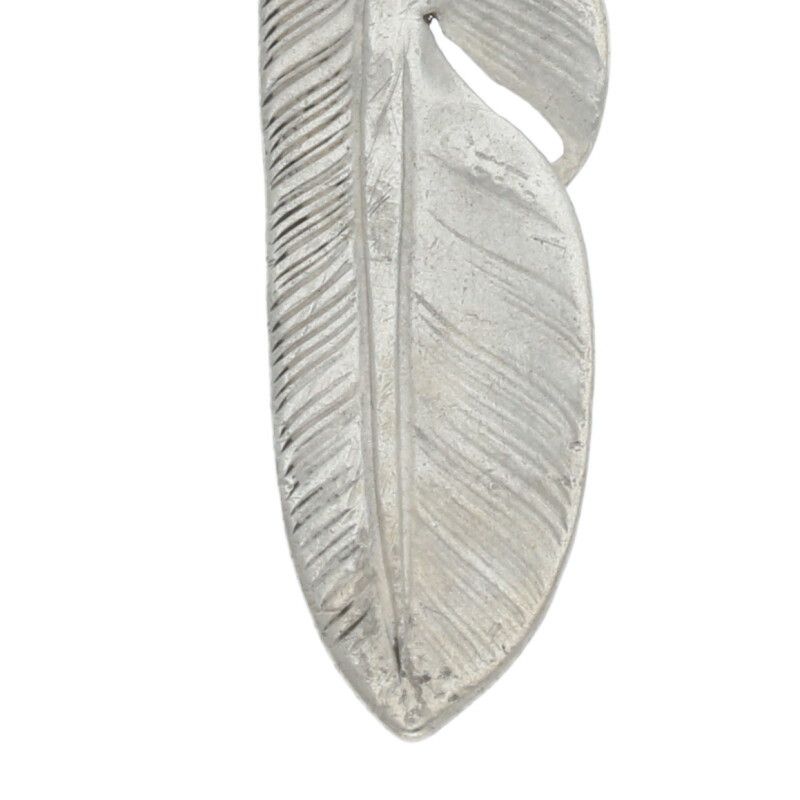 goro's ゴローズ SVプレーン特大フェザー 右向き ペンダントトップ