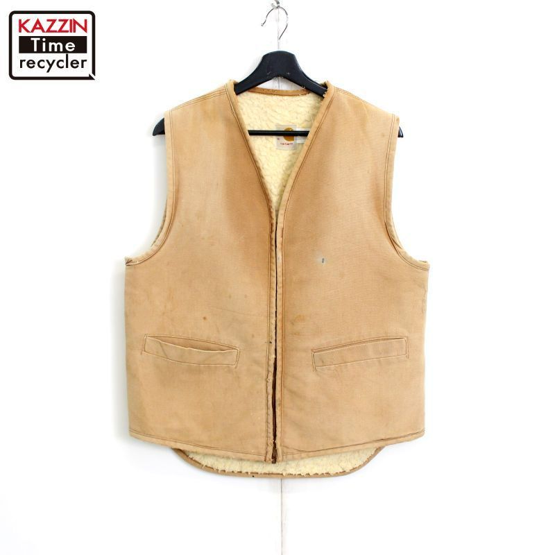 70's ヴィンテージ Carhartt ダックベスト ボア Carhartt / カーハート】70's ボアベスト | 古着屋KAKAVAKA
