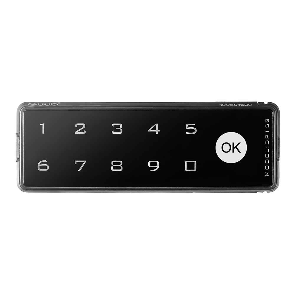 在庫処分 非常解錠用USBキー 暗証番号 オートロック プライベート ロッカー キャビネット電子錠 ブラック DP153H グーブ Guub