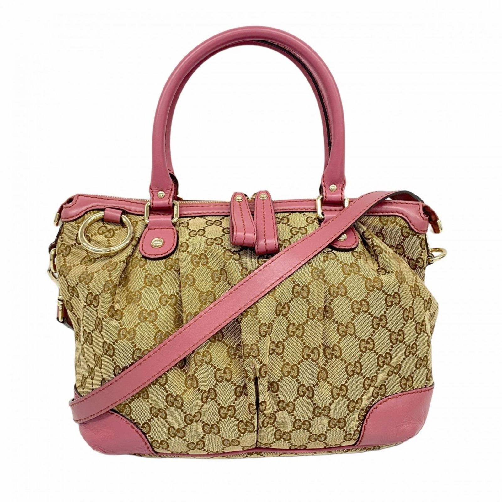 グッチ(Gucci) グッチ ハンドバッグ GGキャンバス スーキー