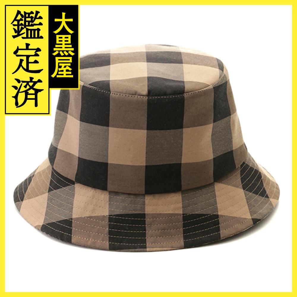 ディオール バケットハット チェック オブリーク 04CHE923I142 472