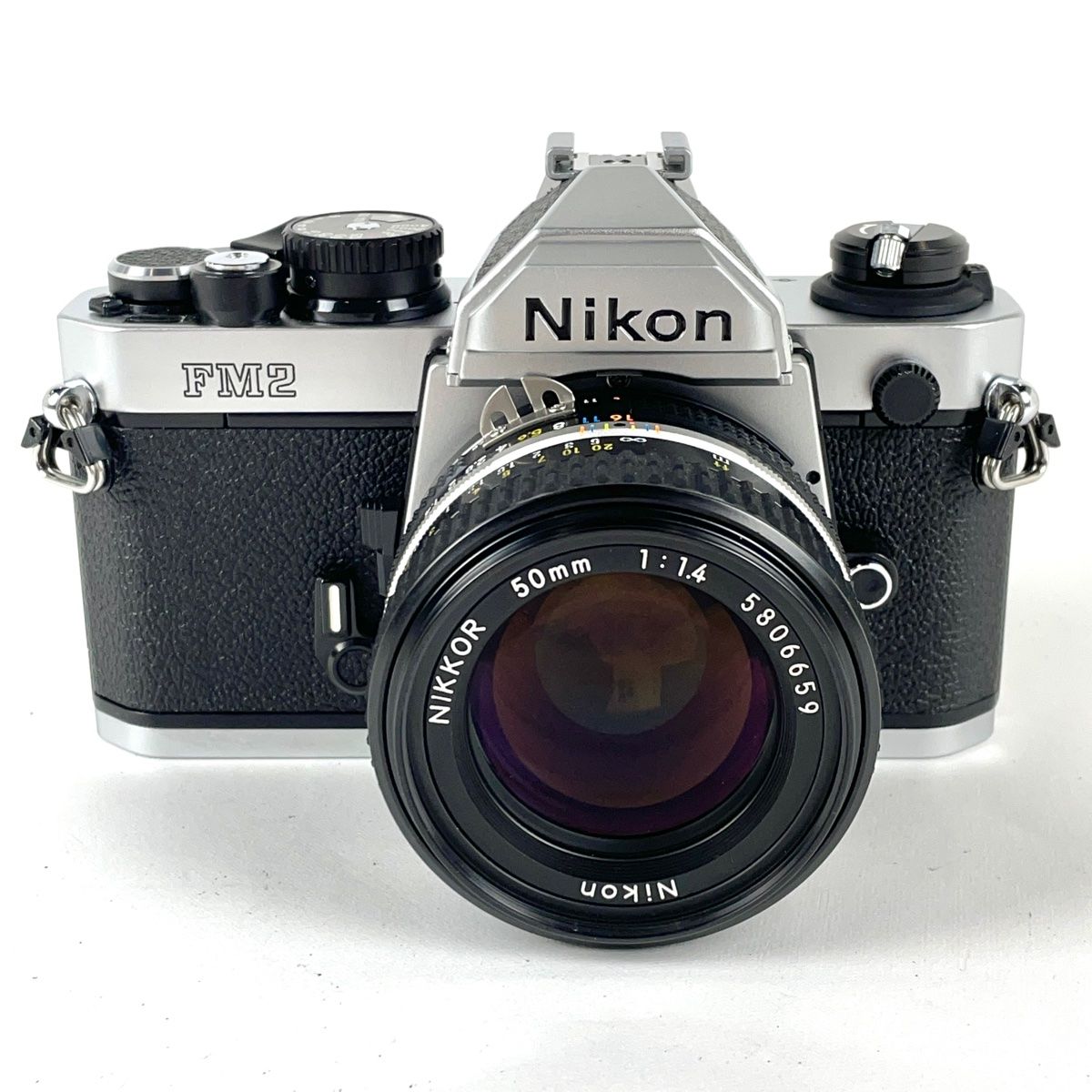 Nikon New FM2 レンズ付き AF 50mm f/1.4D シルバー-