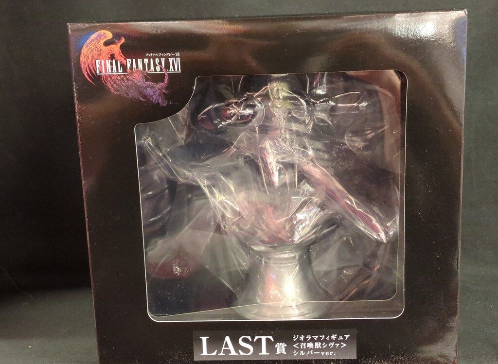 スクウェア・エニックス FINAL FANTASY16 発売記念くじ LAST賞 召喚獣シヴァ シルバーver. ジオラマフィギュア