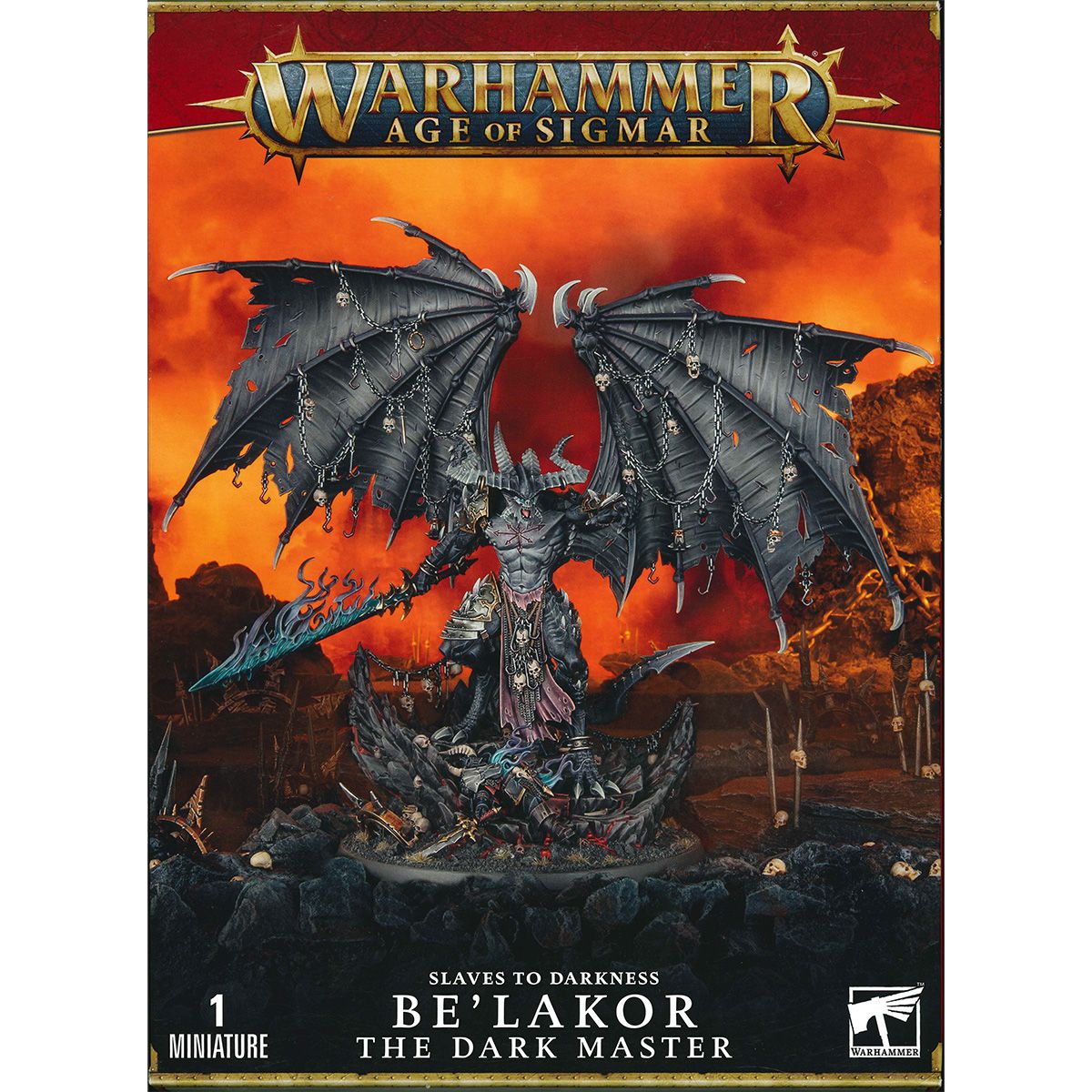 メーカー正規品】ウォーハンマー SLAVES TO DARKNESS: BELAKOR
