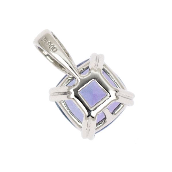 Pt900 タンザナイト ペンダントトップ