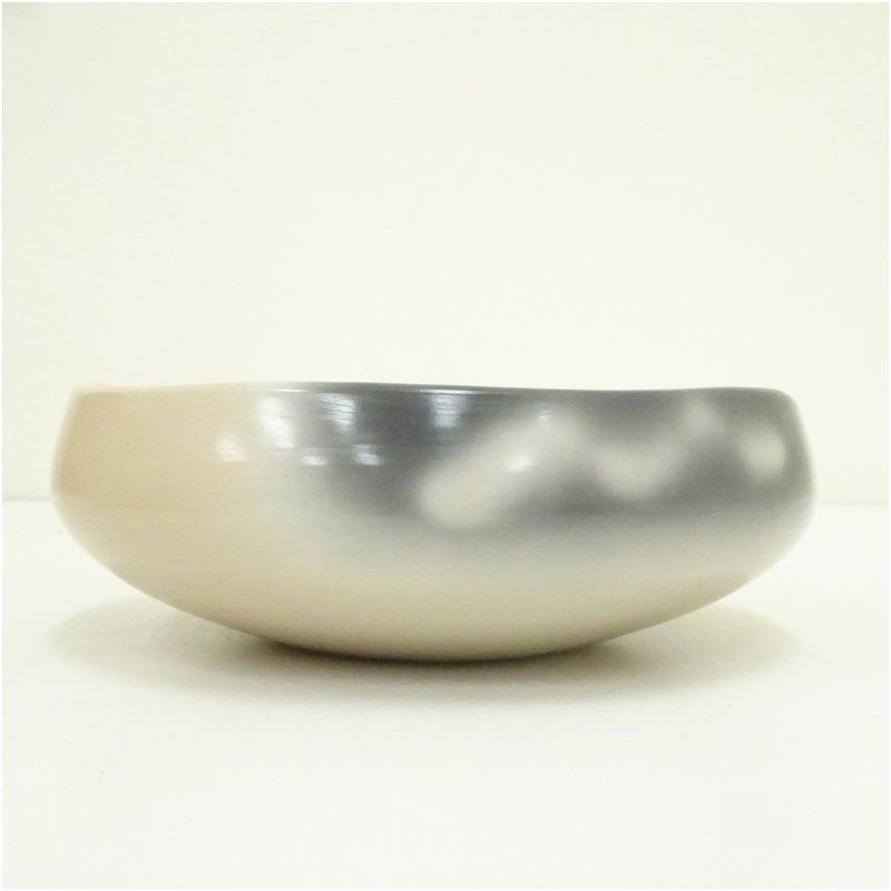 茶道具] 寄神宗白 雲華焼 灰器(共箱)