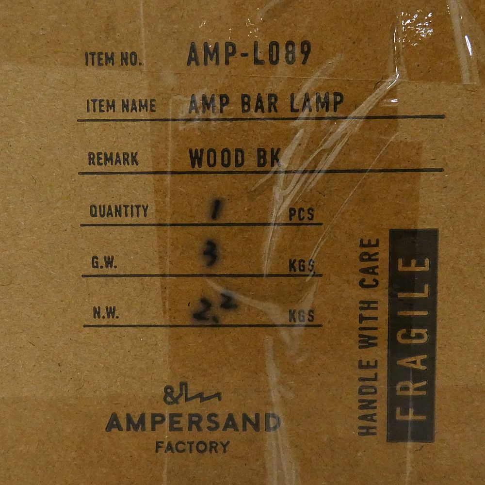 人気満点の激安通販。 小牧店 AMPERSAND FACTORY AMP BAR LAMP LEDペンダントライト バータイプ AMP-L089 I441-3575