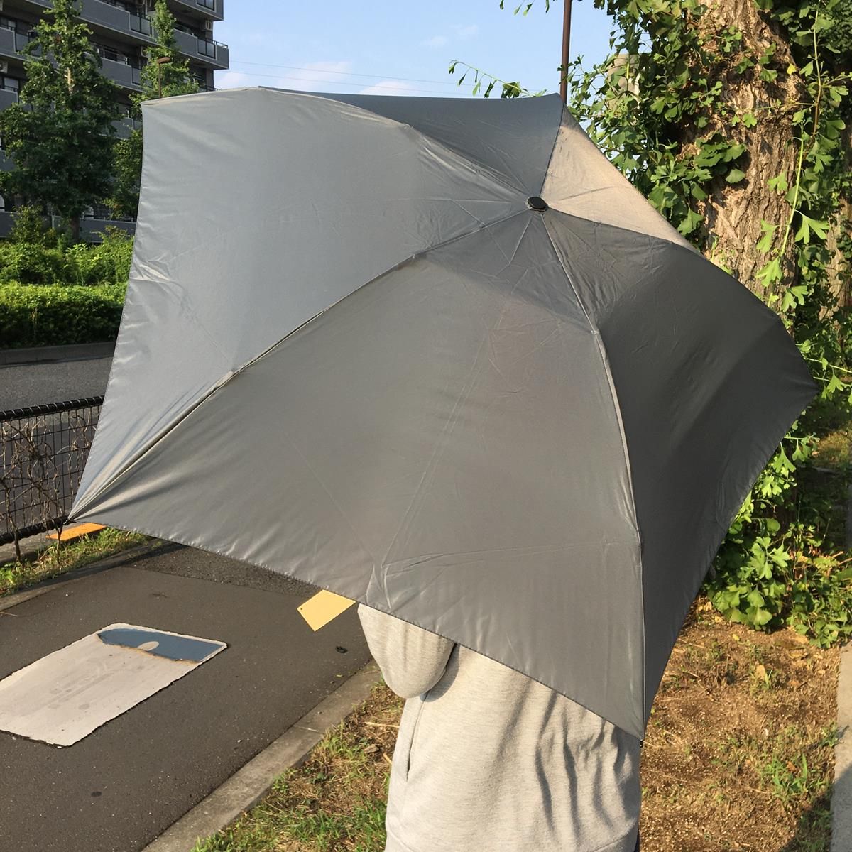 【OneSize グレー系】 Evernew ( エバニュー ) Sl76G アンブレラ 折りたたみ傘 EBY053  アンブレラ