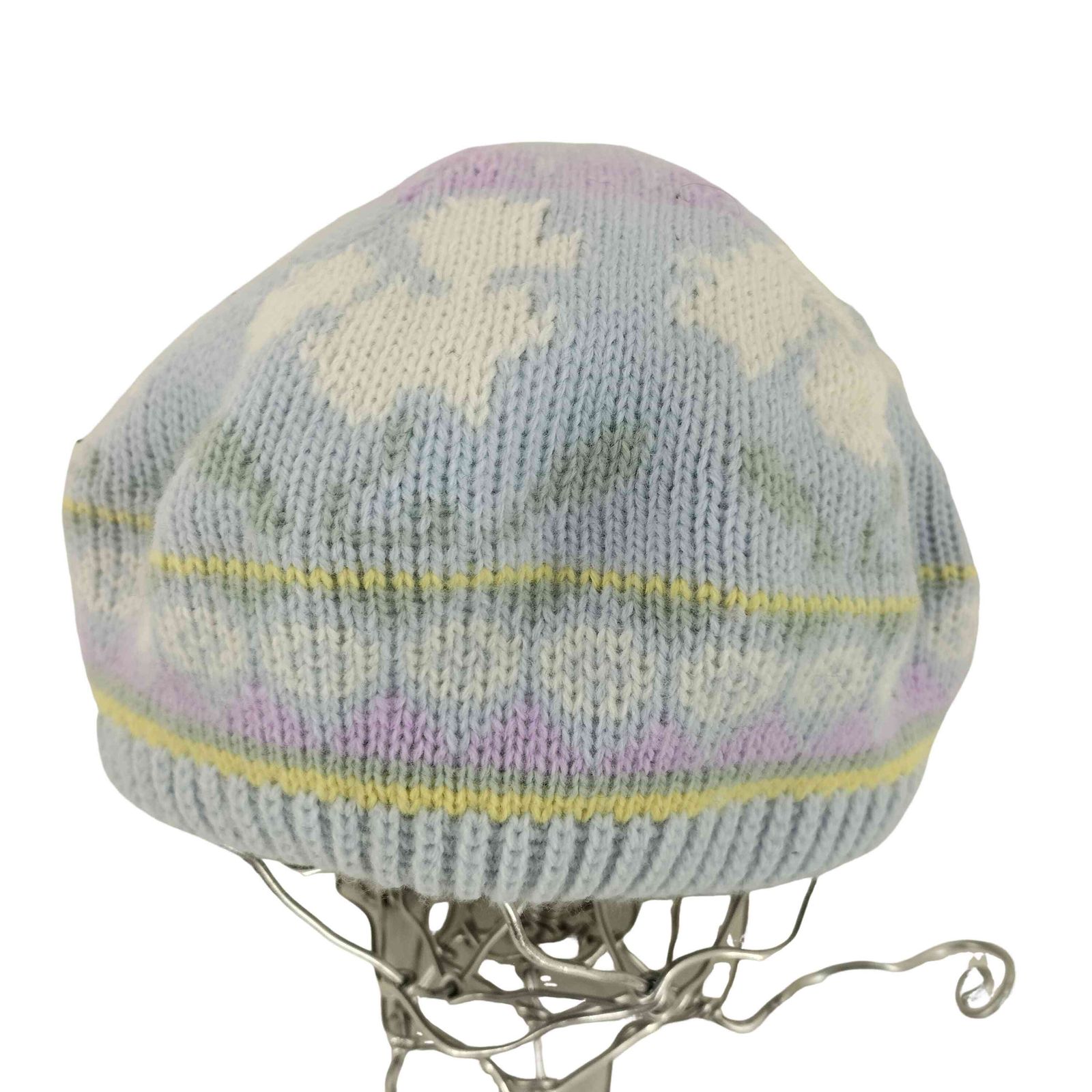 ユーズドフルギ USED古着 {{Hansen}} MADE IN USA ニットベレー帽 ZWICKER KNITTING MILLS レディース ONE SIZE