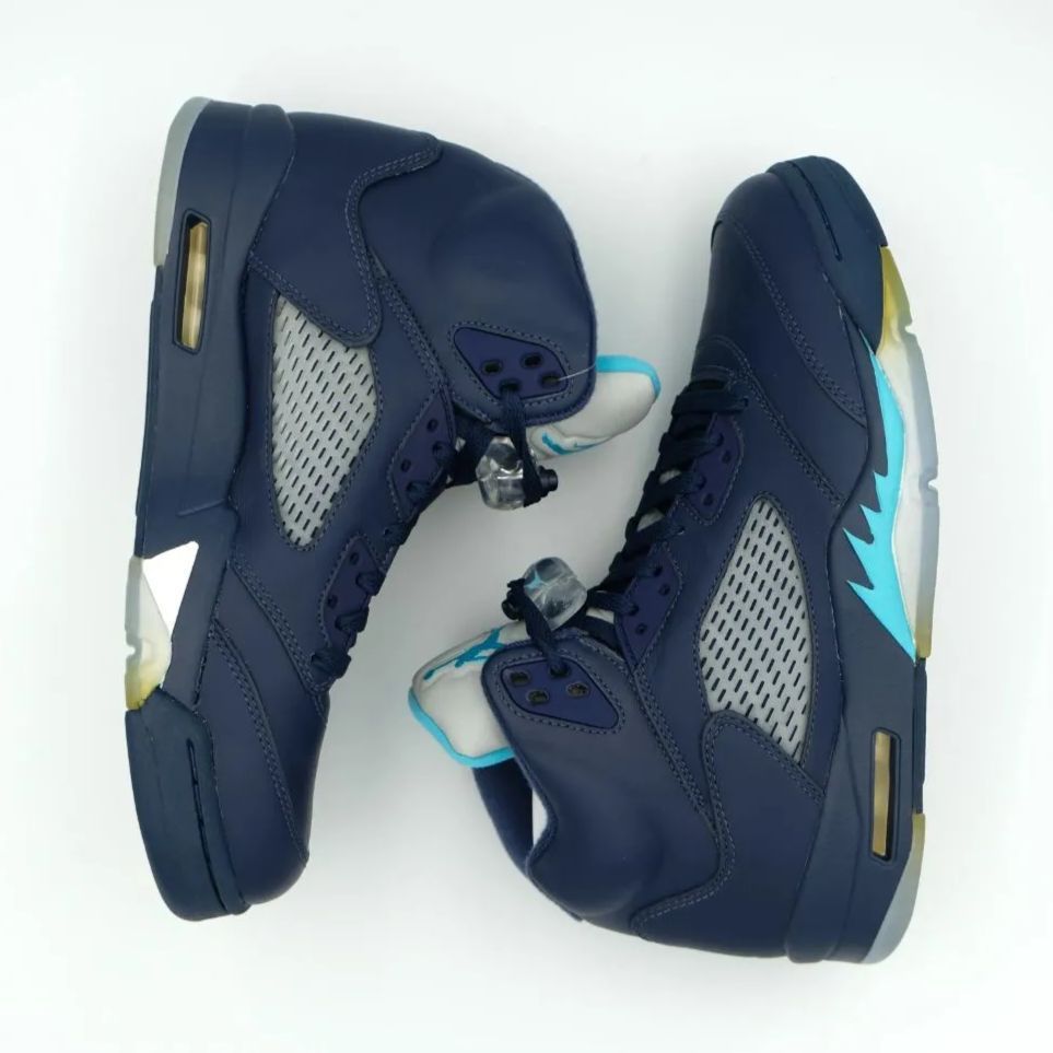 エアジョーダン5　　美品【２８cm】 NIKE AIR JORDAN 5 RETRO PRE-GRAPE ナイキ エア ジョーダン 5