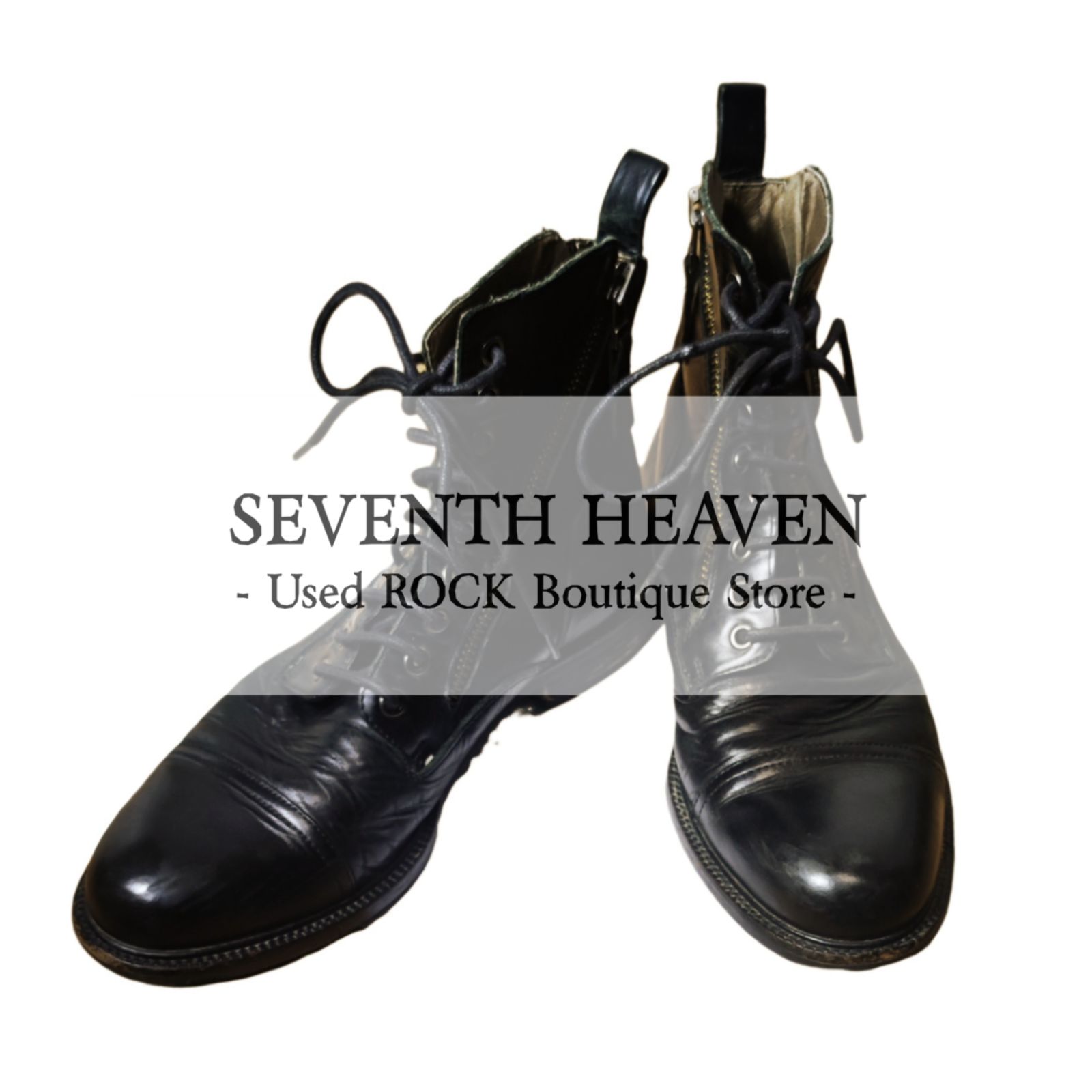 alfredo bannister zip belt boots y2k