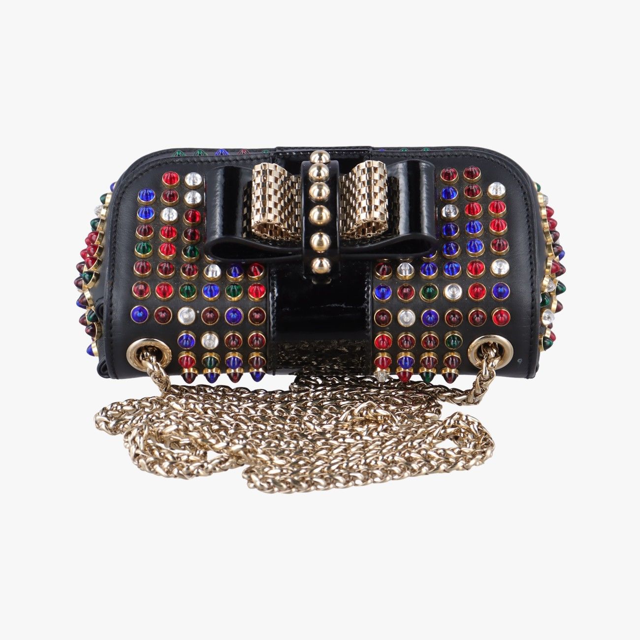 チャリティー チェーンブラックレザー