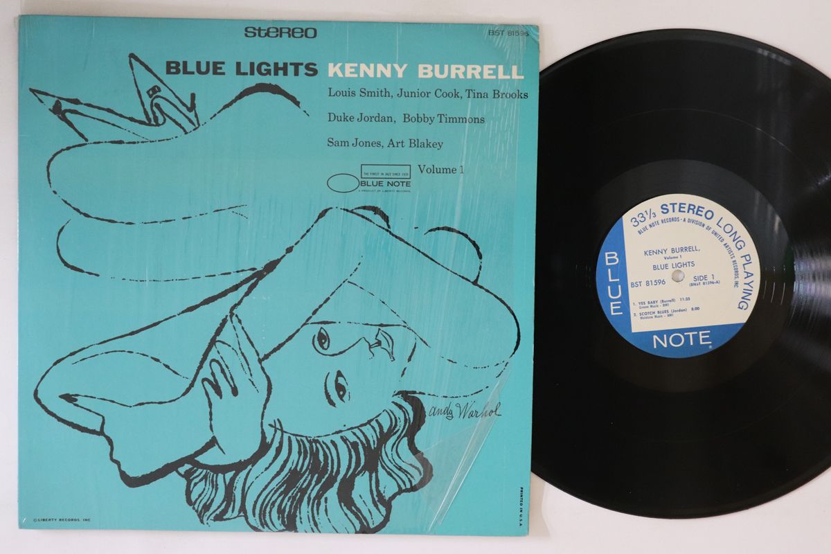 その他 LP Kenny Burrell Blue Lights, Volume 1 BN1596 BLUE NOTE /00260 Kenny Burrell, Louis Smith, Tina Brooks, Junior Cook - Blue