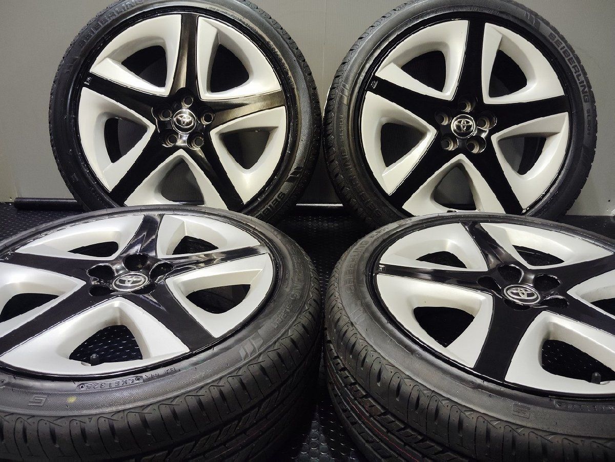 タイヤ バランス調整済 SEIBERLING SL201 215 45R17 2025 トヨタ 50プリウス Sツーリング 純正ホイール 17インチ7J5HPCD100 50 VTJ152