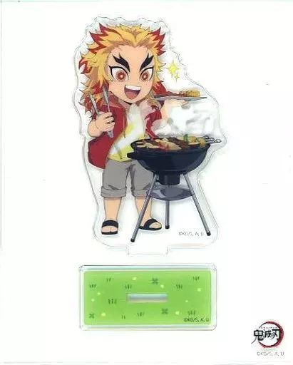 雑貨　煉獄杏寿郎 「鬼滅の刃×ufotable Cafe/マチ★アソビCAFE マウンテンアクティビティイベント2023 ランダムアクリルスタンドB」 中古】アクリルスタンド・アクリルパネル 煉獄杏寿郎 「鬼滅の刃