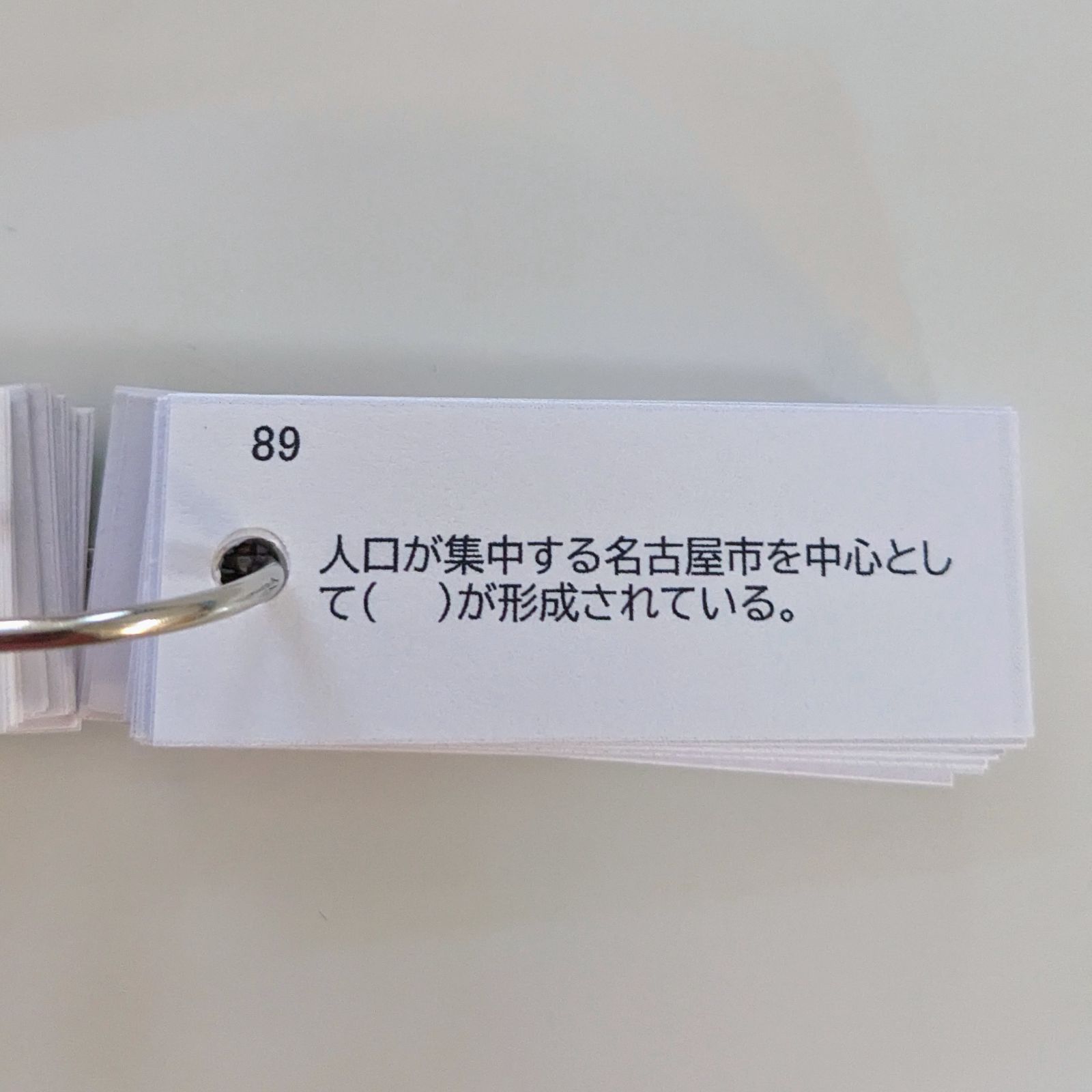 社会単語帳】中2地理 定期テスト、受験対策 - メルカリ