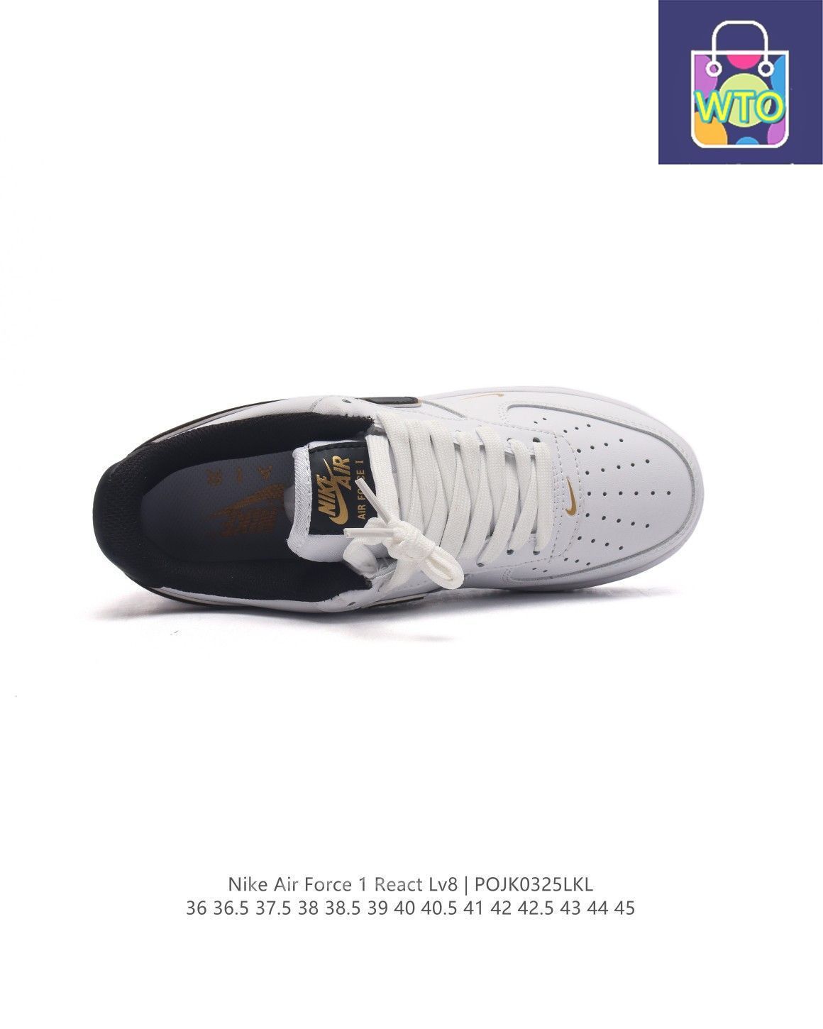 NIKE 26cm未使用 NIKE W AIR FORCE 1 SHADOW WHITE SILVER ナイキ エア フォース