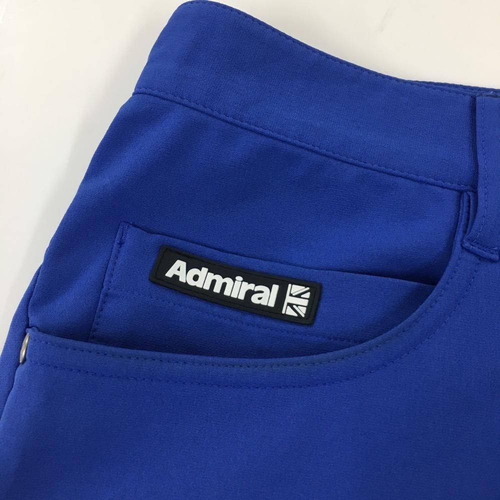 ★SALE10％OFF★アドミラル パンツ ブルー ロゴワッペン メンズ M ゴルフウェア Admiral