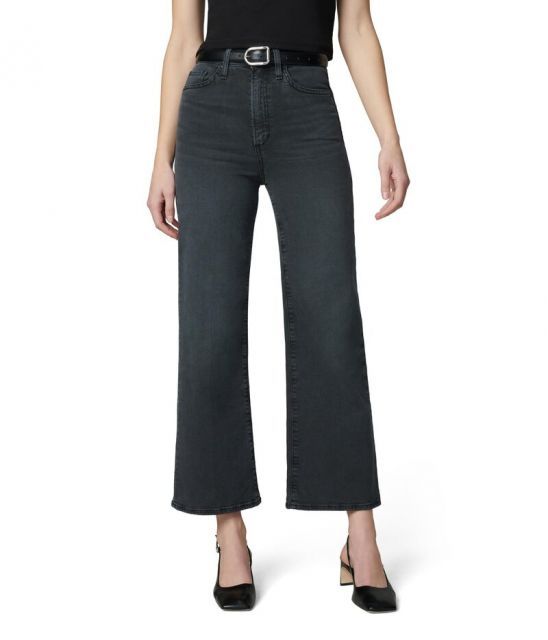【送料無料】 ジョーズジーンズ レディース デニムパンツ ボトムス The Mia High Rise Wide Leg Ankle Black Cat