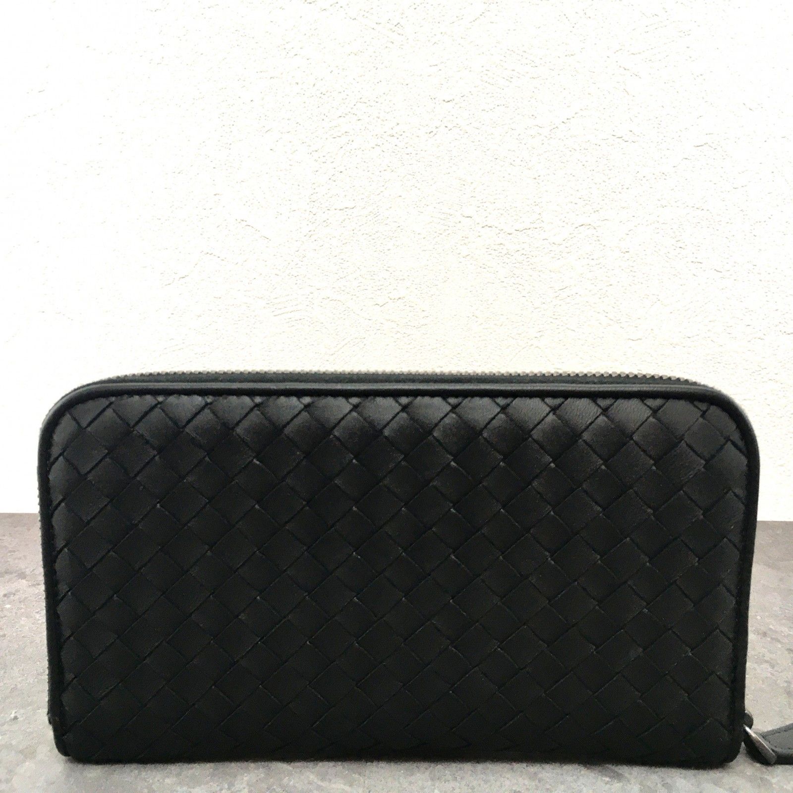 送料込み！ 未使用品 BOTTEGAVENETA ジップウォレット ラムスキン 箱  