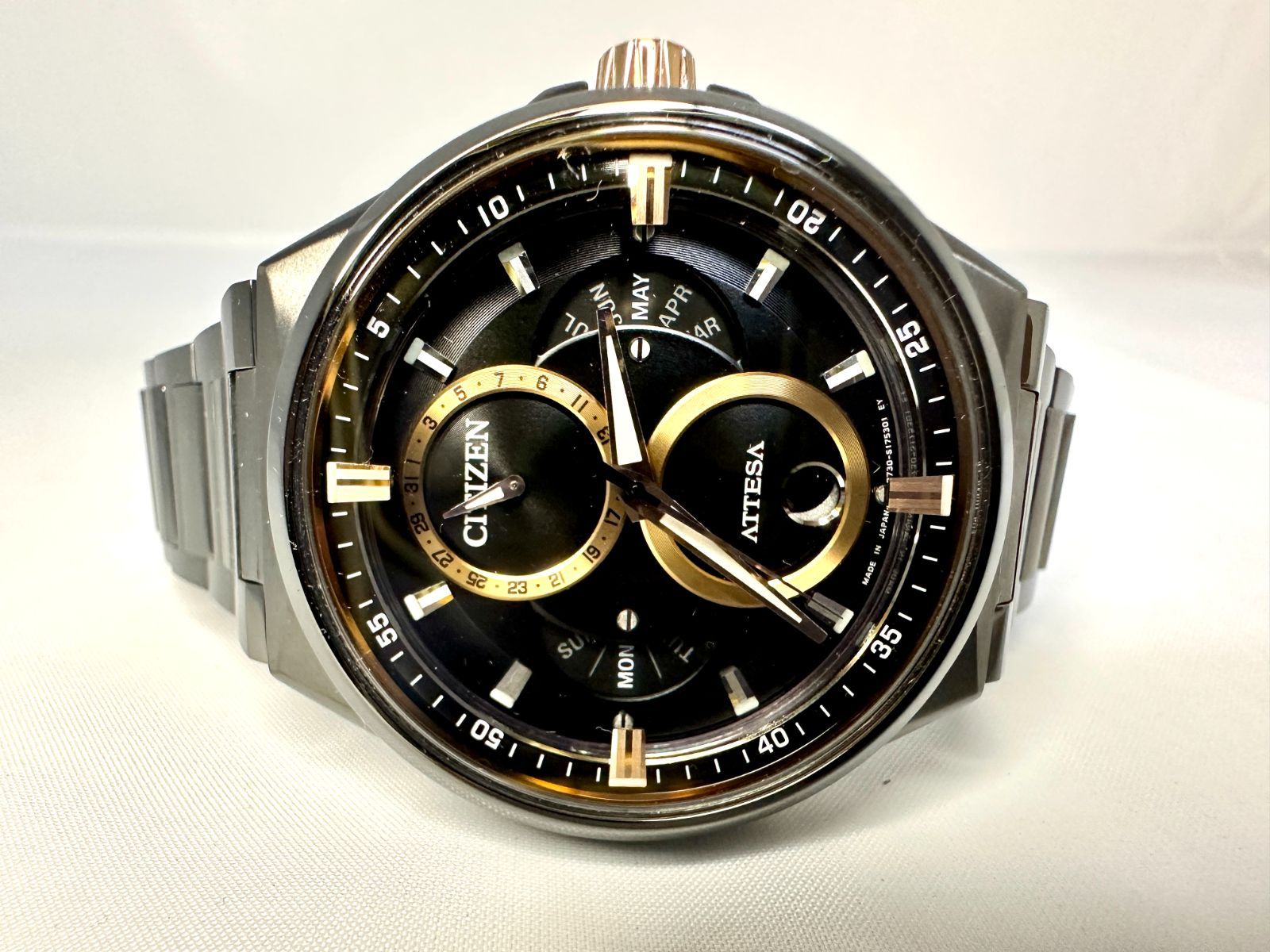 中古】時計 セイコー 7T92-0DX0クロノグラフ 100m 中古】セイコー 7T92