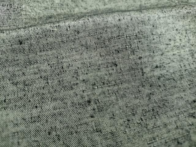 平和屋着物○男性 銀座もとじ 紬 アンサンブル・長襦袢(袷)セット 濃