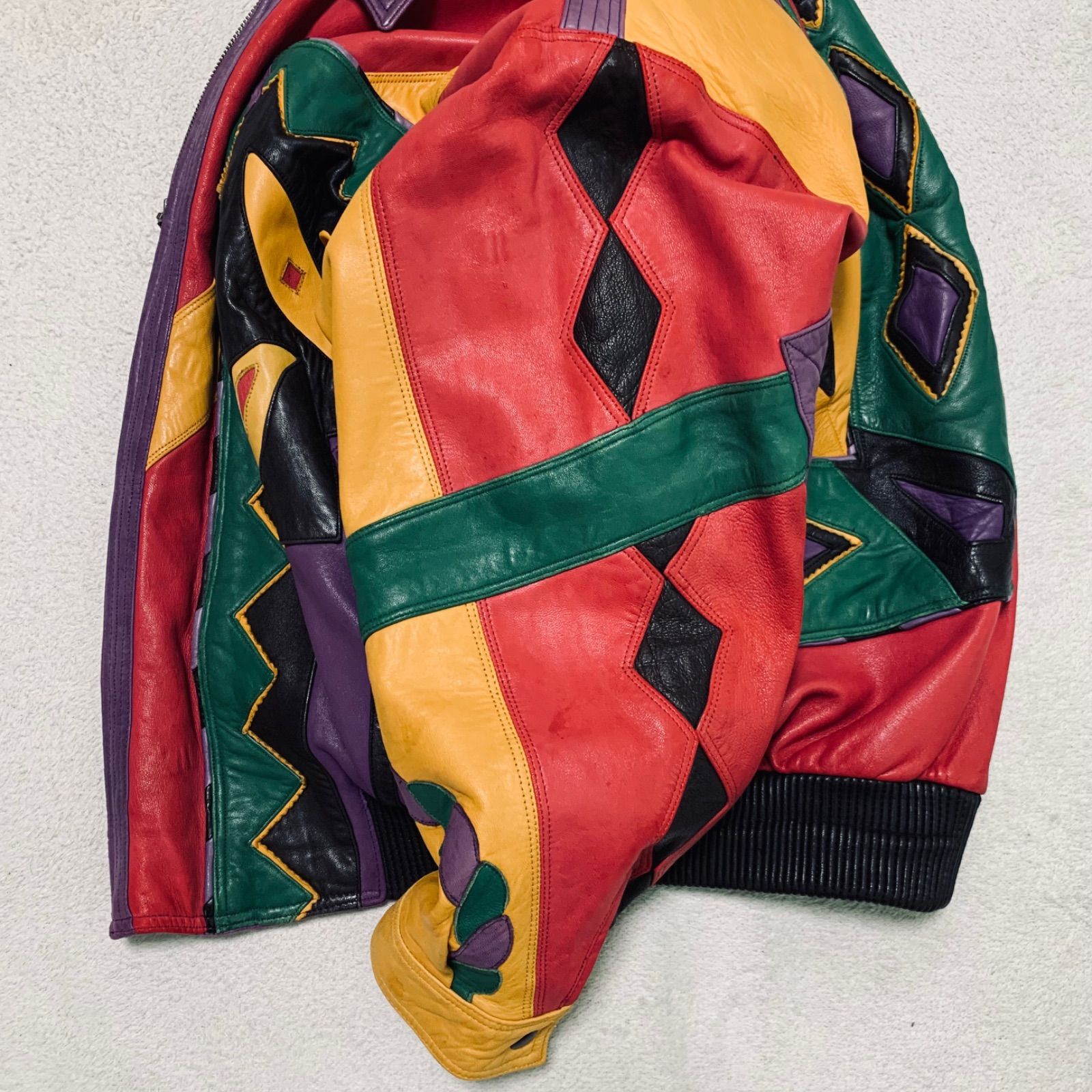 Pelle Pelle / Marc Buchanan Leather Bomber Jacket レザージャケット