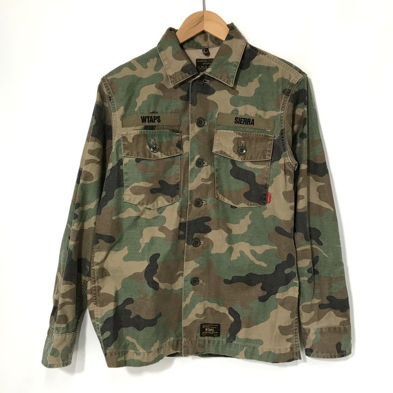 WTAPS ミリタリーシャツ ミリタリージャケット カモフラ 迷彩