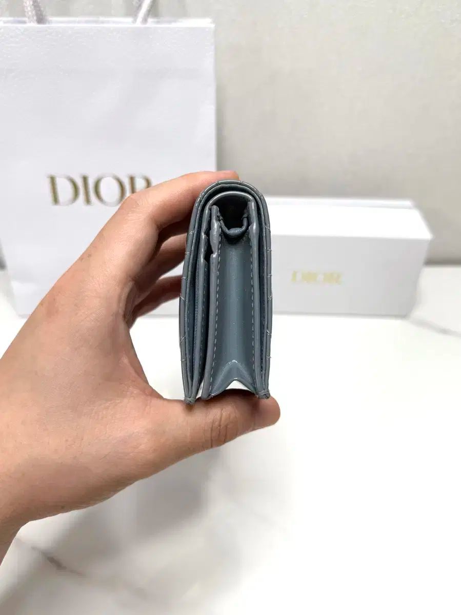 Dior(ディオール) レディー カナージュ パテントレザー カード