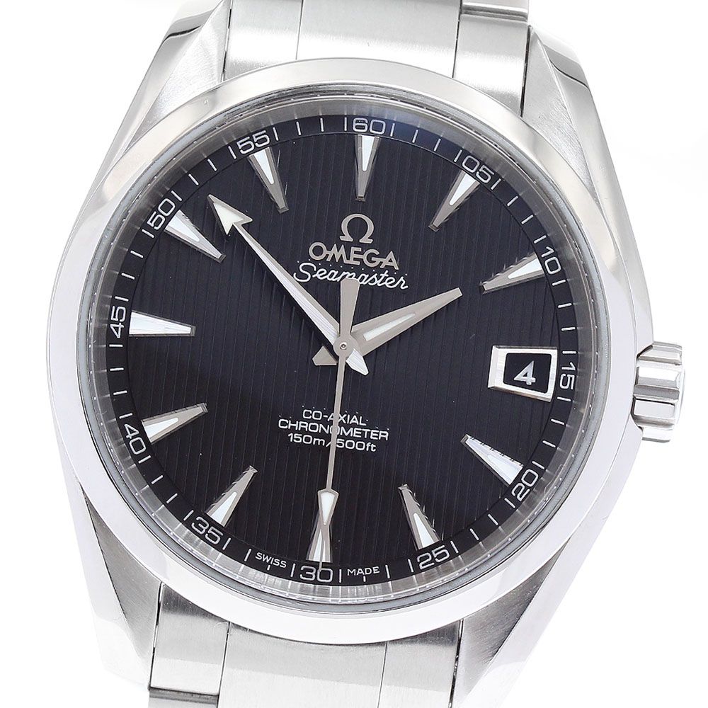 オメガ OMEGA 231.10.39.21.01.001 シーマスター アクアテラ デイト コーアクシャル 自動巻き メンズ_893508