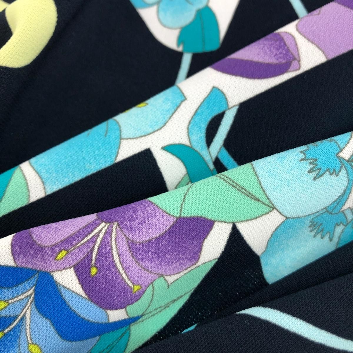 LEONARD SPORT レオナールスポーツ 七分袖カットソー ブラック