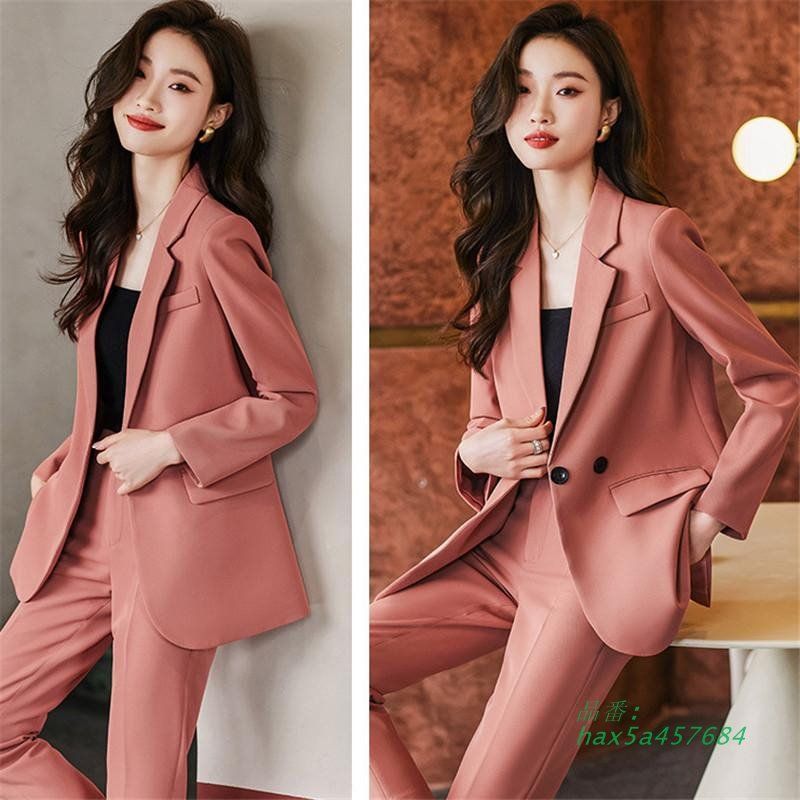 サイズも豊富。 パンツスーツ レディース 卒業式 服 母 服装 2点セット ママ 卒園式 パンツ セットアップ セレモニースーツ 入学式 スーツ 母親 hax5a457684 最大40％Off！