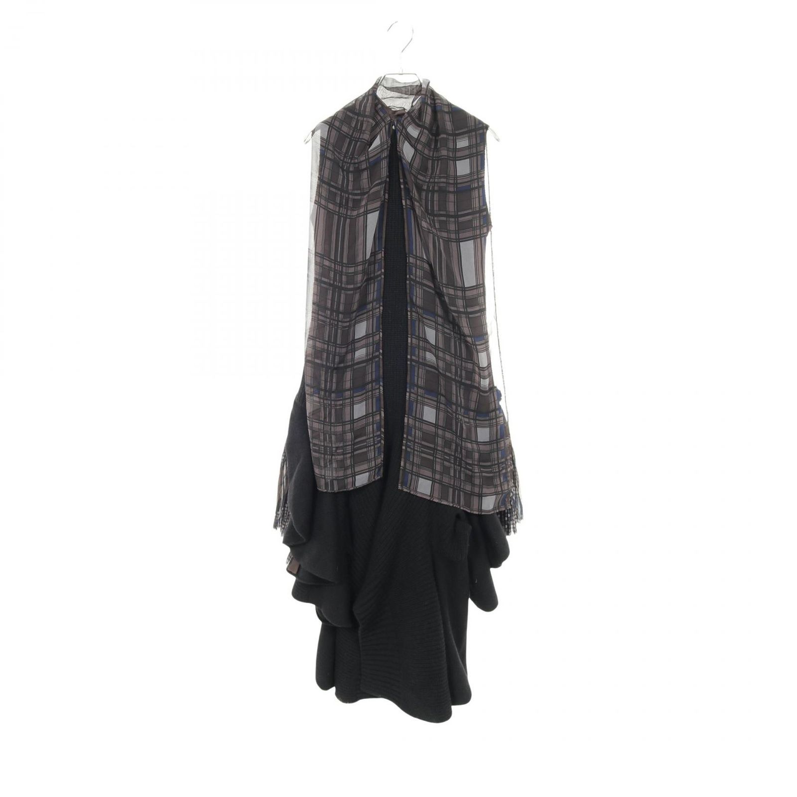 サカイ Sacai ワンピース 14-02056 ウール ワンピース